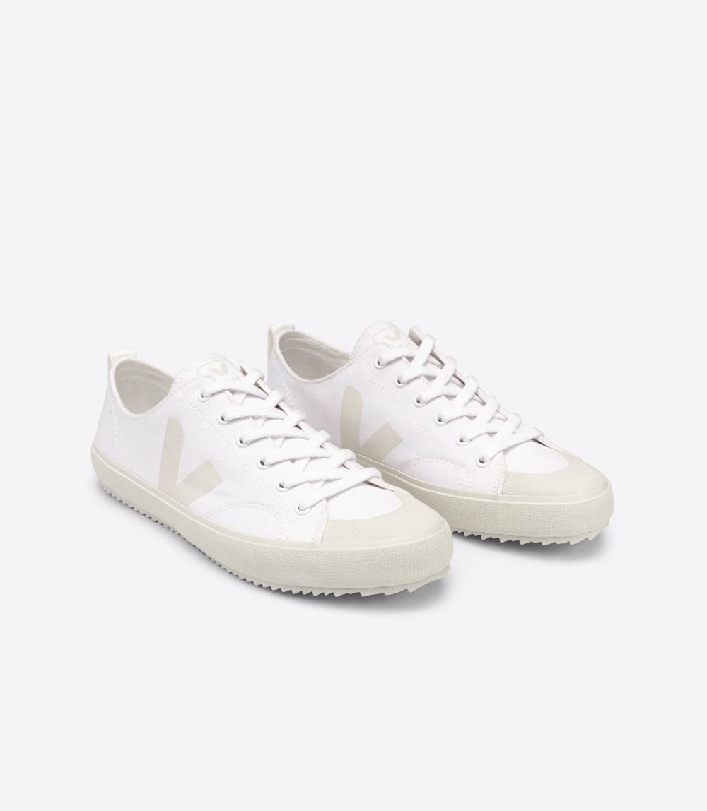 Tenis Veja Hombre - Nova Lona - Blancos - 465GPRSOD